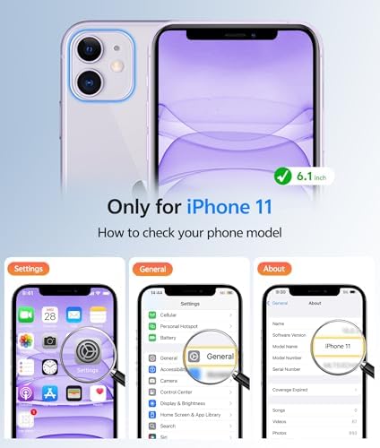 FNTCASE for iPhone 11 Phone Case, Fit for Magsafe, Full Camera Protection - Image 2