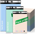 Poly Mailers Variety Size Pack 60 (20 Each: 11x15", 12.5x16", 15x19") by Oududianzi