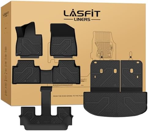 LASFIT Floor Mats for Kia Telluride Hybrid 2027 (Not Fit Gas) by LASFIT