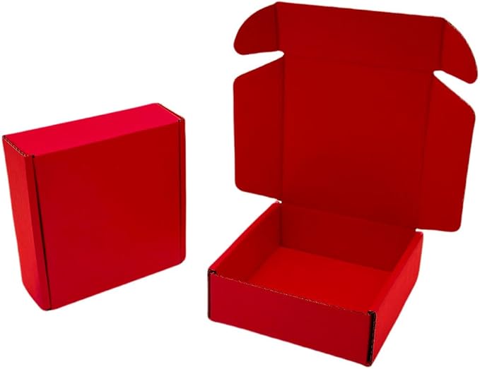 15 Pcs 6 x 6 x 2 inches Corrugated Cardboard Gift Boxes Recyclable Shipping - Image 6