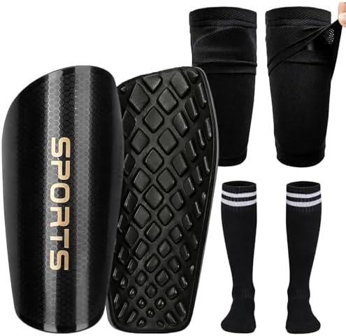 Soccer Shin Guards for Kids Youth Toddler, Shin Pads for Age 2-12 by RGJSTRORE