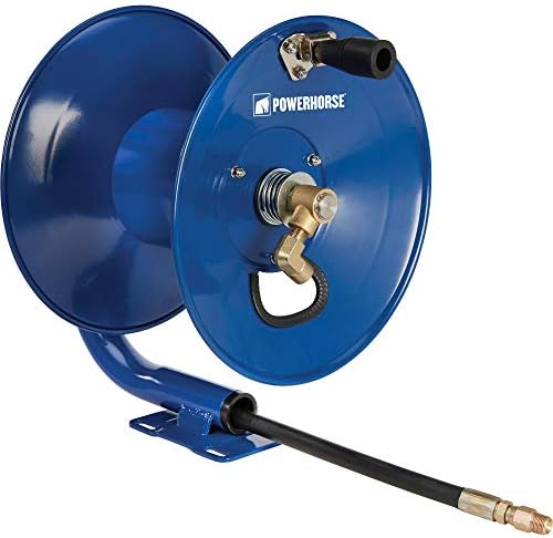 Powerhorse Pressure Washer Hose Reel, 150ft. Capacity, 4,000 PSI by Powerhorse