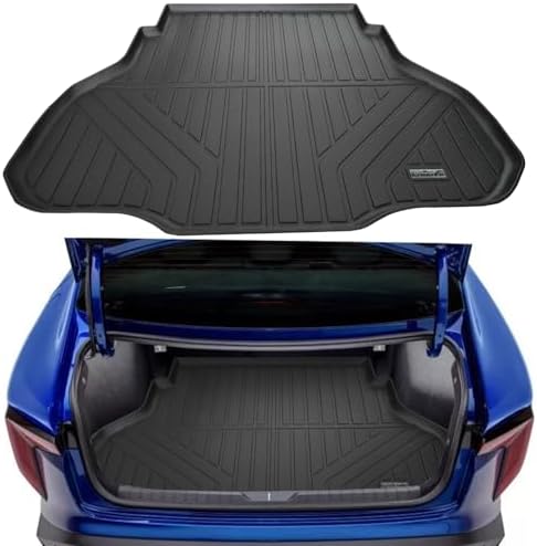 Floor Mats & Trunk Mat for 2025 2026 KIA K4 TPE All Weather Protection Car Floor Mats with Cargo Liners Odorless Anti-Slip Accessories-Black - Image 4