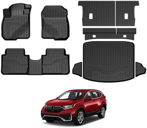 Floor Mats for 2017-2022 Honda CR-V Accessories (Gas Only) by GALVAGNITE