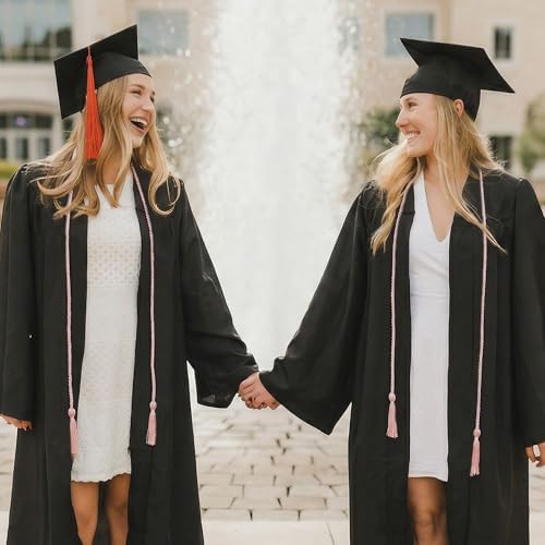 GraduationMall Graduation Honor Cord Polyester 68" Pink - Image 6