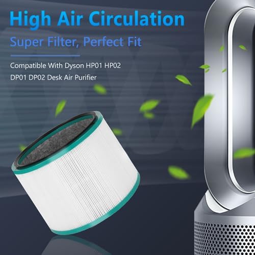HP01 HP02 Filter Replacement for Dyson DP01 DP02 Desk Air Purifiers - Image 2