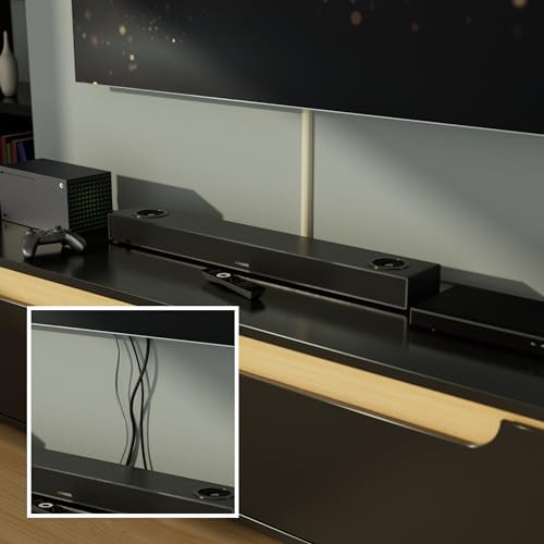 D-Line 157in Cord Cover Kit, Self-Adhesive Wire Hiders, Paintable Cable Raceway to Hide Wires on Wall, Electrical Cable Management - 10x 15.7 Lengths & 19 Accessories - 1.18" (W) x 0.59" (H) - Beige - Image 5