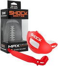 Shock Doctor Lip Guard, Adult and Youth Mouth Guard Football with Strap, Breathable Wide Opening Football Mouthpiece for Youth and Adults OSFA, Shock Doctor Mouth Guards, Max Airflow by ShockDoctor