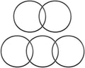 uxcell Nitrile Rubber O-Rings 80.3mm OD 75mm ID 2.65mm Width, Metric Nitrile Rubber Sealing Gasket, Pack of 5 by uxcell