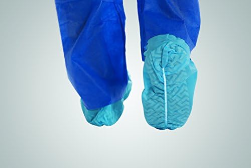 Tronex All-In-One Disposable PPE Kit for Home Health, Workplace, and Classroom Including Vinyl Exam Gloves, Isolation Gowns, Medical Face Masks, Shoe Covers, Hairnets (Medium) - Image 5