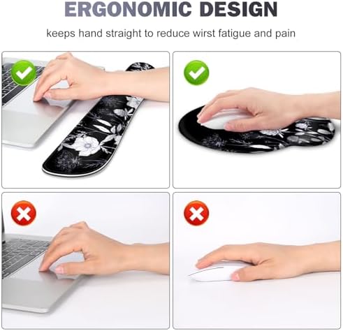 Gaming Mouse Pad, Large Desk Mat, 4in1 XXL Mousepad Cute Desk Pad Protector - Image 3