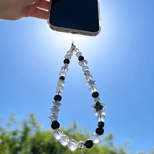 Beaded Camera Wrist Strap Cute Digital Camera Charm Lanyard Phone Charms Strap Beaded Camera Chain for Phone - Image 5