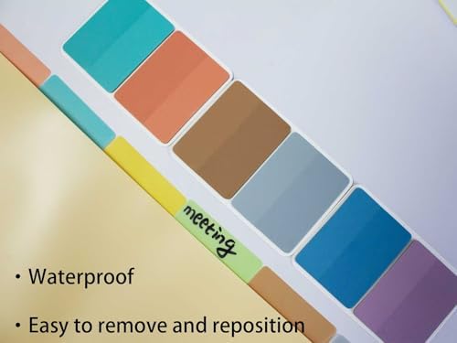 ELII 500 PCS Tabs for Annotating Books, Clear Book Tabs Sticky Index Tabs - Image 5