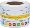 L LIKED Dissolvable Label Shelf Life for Food Rotation Use by Stickers 2 x 3 Inch Roll of 250 Labels by LLIKED