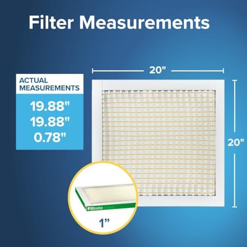 Filtrete 20x20x1 Air Filter, MERV 8, MPR 700, 6 HVAC Filters - Image 2