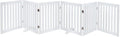 unipaws 120" Extra Wide Pet Gate, Free Standing Dog Gate by unipaws