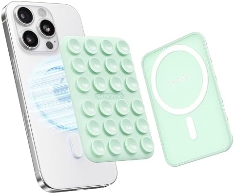 Klearlook Magnetic Suction Phone Mount for MagSafe Case, Light Green by KlearlookMaximizedClarity