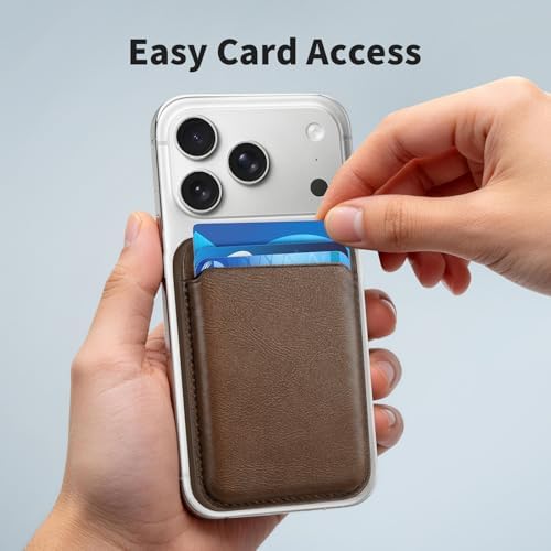 Magnetic Wallet Cell Phone Card Holder for Phone Case with Mag-Safe - Image 5