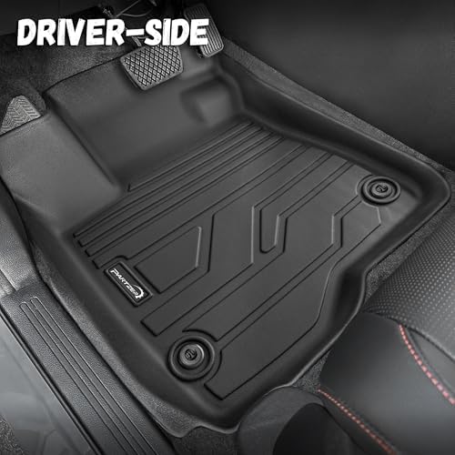 Floor Mats for Honda CRV CR-V 2023-2026 (Include Gas & Hybrid), All Weather TPE Protection Floor Liners Accessories, 1st & 2nd Row - Image 2