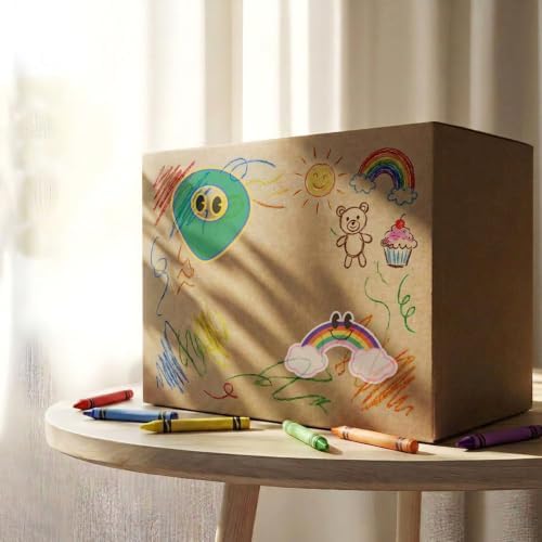 15 Pack 13x10x6 inches Brown Corrugated Shipping Boxes for Small Business - Image 7