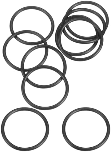 uxcell 10Pcs AS-223 NBR 70A O-Rings 1-5/8"ID x 1/8"CS/1.609"ID x 0.139"CS by uxcell