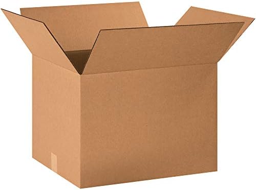 BOX USA Shipping Boxes Medium 20"L x 16"W x 14"H 20-Pack - Corrugated Cardboard Box for Moving, Mailing, Packing, Packaging and Storage by BOXUSA