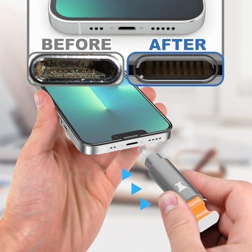iPhone Cleaning Kit for Charging Port, Cleaner Kit for AirPod Phone, Grey - Image 4