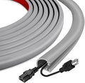 Silicone Cord Covers for Wires on Wall Cord Hider Self-Adhesive by EYAYEN