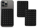 SHENGXIN 2 Pack Silicone Double-Sided Suction Grip – 40 Cups per Side, Strong Hold for iPhone, Galaxy, Pixel, Android – Hands-Free for Selfies & Videos (Black) by SHENGXIN