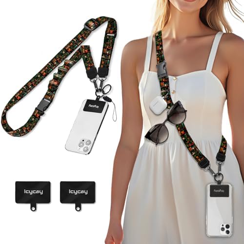 Icycay Phone Lanyard Crossbody Strap Neck Adjustable Teacher Women Book by Icycay