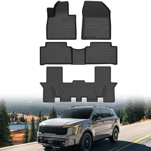 Mixsuper Floor Liner for Kia Sorento 6/7 Seate 2021-2026 (No Hybrid & PHEV) by Mixsuper