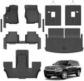 Floor Mats Custom for Jeep Grand Cherokee L 2021-2025 2026 Captain Chair by YonMeoo