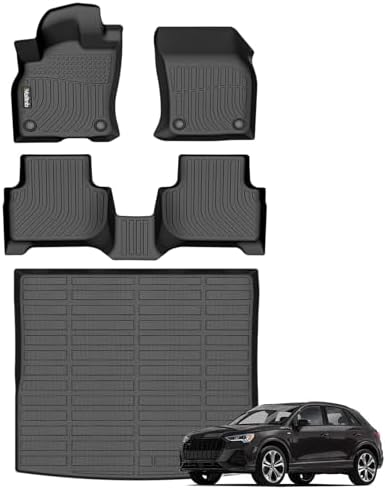 Floor & Cargo Mats Fit Audi Q3 2019-2025 Accessories for Audi Q3 by Wailtnb