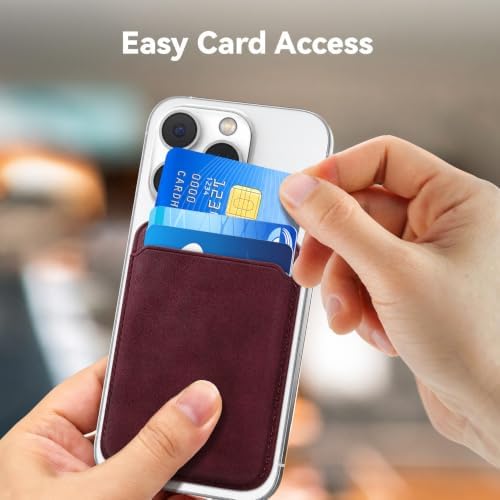 Magnetic Wallet Cell Phone Card Holder for Phone Case with Mag-Safe - Image 5