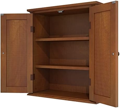 ChooChoo Bathroom Wall Cabinet with 2 Doors, Over The Toilet - Image 6
