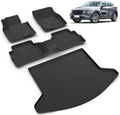 All Weather Car Floor Mats & Cargo Liner Set Fit for Mazda CX-5 2017-2022 Floor Liners Trunk Liner CX5 Cargo Mat Accessories Black by VOUKIY