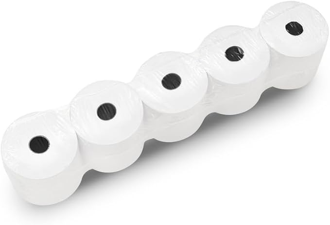 2 1/4” x 230' Thermal Receipt Paper Rolls Compatible - Image 2
