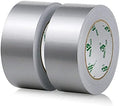 2 Pack Duct Tape Heavy Duty,9 Mil Thickness,2 Inches x 30 Yards,Strong Industrial Strength,Flexible,No Residue,Waterproof and Tear by Hand,Multi-Use for Indoor & Outdoor Repairs (Silver) by BOMEIPACK