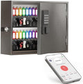 60 Key Lock Box Smart Key Organier Cabinet with Keypad & App for Office by DiDiHere