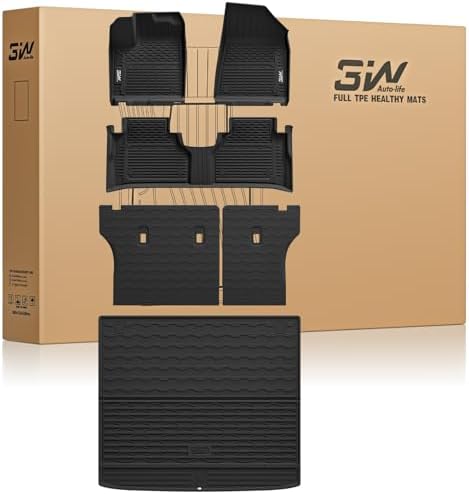 3W Floor Mats & Cargo Liner & Seatback Mats for Nissan Murano 2025 2026 by 3W