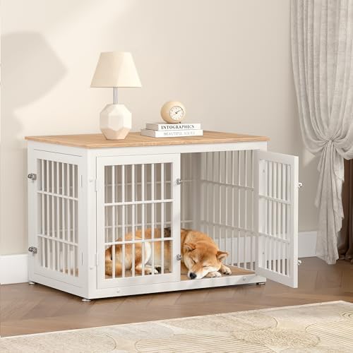 rehomerance 38" Heavy Duty Dog Crate Furniture for Large and Medium Dogs - Image 7