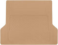 BDK Heavy Duty Rubber Cargo Mat Liner - All-Weather Trunk Protection, Trim-to-Fit Design for Cars, SUVs, Vans & Trucks - Non-Slip, Waterproof, Durable Cargo Floor Liner - 46" x 56.75" x 0.25" - Beige by BDK