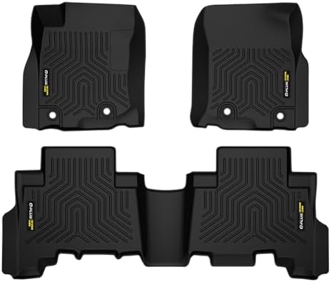 G-PLUS TPE 3PCS Floor Mats Fit 2013-2023 Toyota 4Runner by G-PLUS
