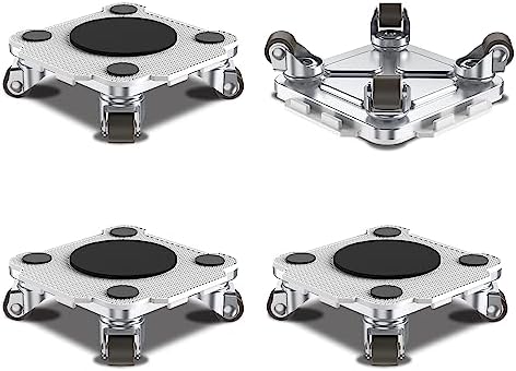 ONEON Furniture Mover with Wheels - Add Gray Connect Dolly Pro 4 Pack by ONEON