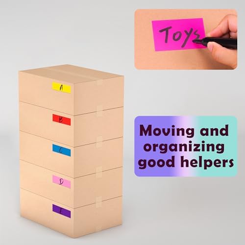 YSHIHE Colored Label Stickers,12 Colors,3 x 1 Inch Folder Labels-480 Pcs - Image 7