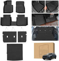 Peleus Floor Mats for Mazda CX50 Hybrid 2025 2026 (Only Fit Hybrid),TPE All Weather Protection 2 Rows Car Floor Liners with Cargo Liner Backrest Mat for Mazda CX-50 Hybrid by Unknown
