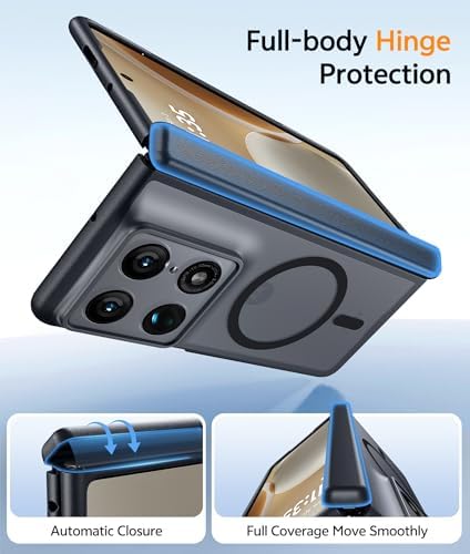 FNTCASE for Motorola Razr Fold Case, Fit for Magsafe, Hinge Protection - Image 4