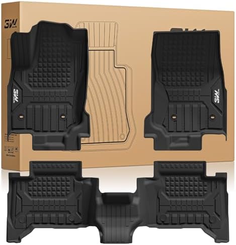 3W Floor Mats for Toyota 4Runner 2025-2027 Hybrid Only by 3W