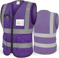 TICONN High Visibility Reflective Safety Vest for Men & Women, ANSI Class 2 by TICONN