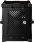 Impact Collapsible Dog Crate - Heavy Duty Travel Aluminum Kennel, Black 30" by ImpactDogCrates